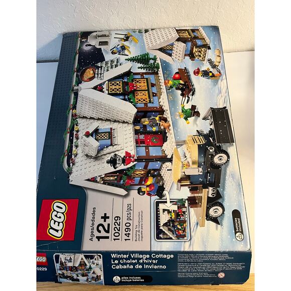 LEGO Creator 10229  Winter Village Cottage New Retired Vintage Open Box Holiday - Picture 6 of 16